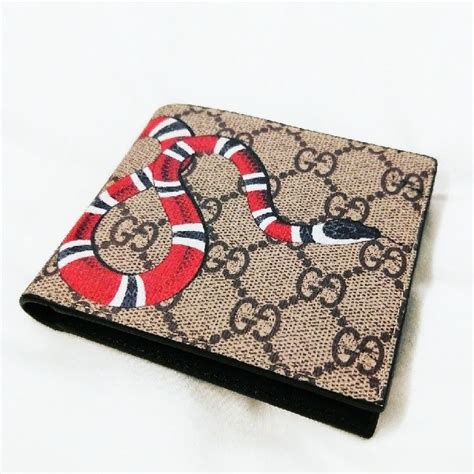 gucci white snake|Gucci wallet snake original.